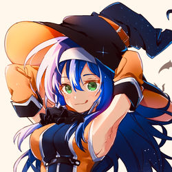 This is a pixiv picture whose title is ハロウィン ワユ.