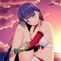 This is a pixiv picture whose title is 水着マルタ.