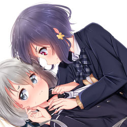 This is a pixiv picture whose title is 純愛.