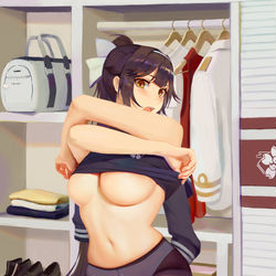 This is a pixiv picture whose title is 高雄さん DUE.