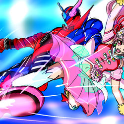 This is a pixiv picture whose title is 「叶えたい」より「叶える」私なんだ！.