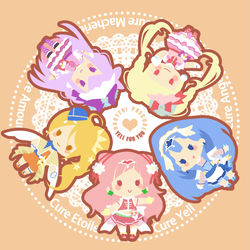 This is a pixiv picture whose title is ありがとう!プリキュア!.