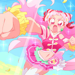 This is a pixiv picture whose title is フレフレわたし！.