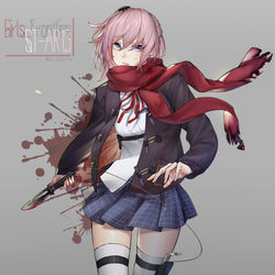 This is a pixiv picture whose title is AR-15.