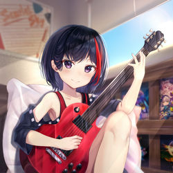 This is a pixiv picture whose title is 蘭ちゃん.