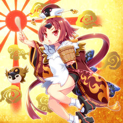 This is a pixiv picture whose title is 紅閻魔ちゃん.