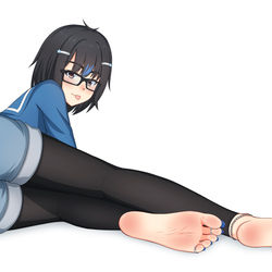 This is a pixiv picture whose title is Louise Sole & Butt.