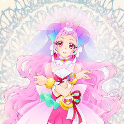 This is a pixiv picture whose title is キュアエール生誕祭.