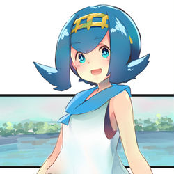 This is a pixiv picture whose title is スイレンちゃん('ω')ノ.
