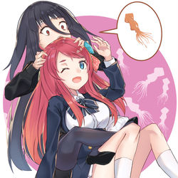 This is a pixiv picture whose title is ゾンサガ.