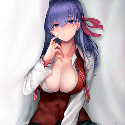 This is a pixiv picture whose title is 間桐桜.