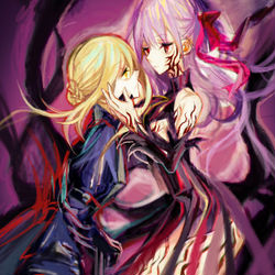 This is a pixiv picture whose title is もっと百合が欲しいな.