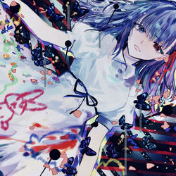 This is a pixiv picture whose title is noʎ ƃǝq ı.