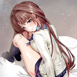 This is a pixiv picture whose title is 「お姉ちゃんは 君達みんな愛してる」.