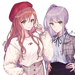 This is a pixiv picture whose title is ゆきリサゆき＋ Log.