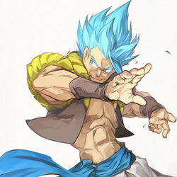 This is a pixiv picture whose title is ゴジータ！ゴジータ！.