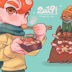 This is a pixiv picture whose title is うちよそいかたこ絵まとめ.