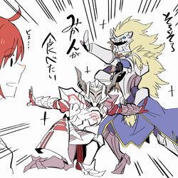 This is a pixiv picture whose title is 親子落書き4＋＠.