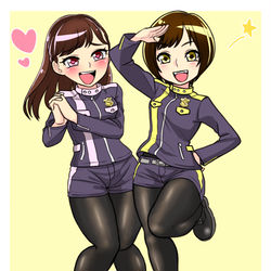 This is a pixiv picture whose title is ヒロイン.