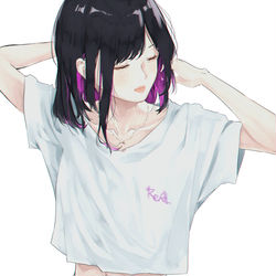 This is a pixiv picture whose title is Boldly.
