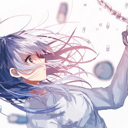 This is a pixiv picture whose title is 愛の容器.