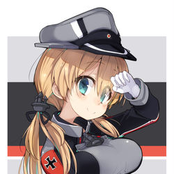 This is a pixiv picture whose title is プリンツ・オイゲン.