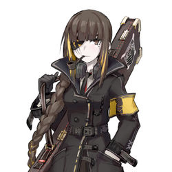 This is a pixiv picture whose title is M16A1自作スキン.