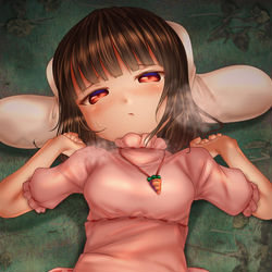 This is a pixiv picture whose title is いたずらウサギ.