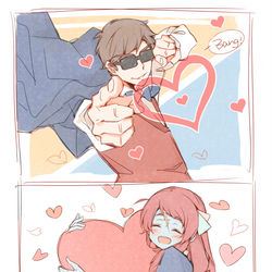 This is a pixiv picture whose title is ゾンサガ.