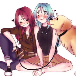 This is a pixiv picture whose title is ともさよ.
