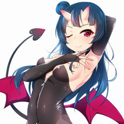 This is a pixiv picture whose title is Little☆Demon.