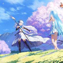 This is a pixiv picture whose title is リリィ　春.