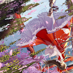 This is a pixiv picture whose title is sakura.