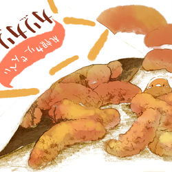 This is a pixiv picture whose title is カレーの日.