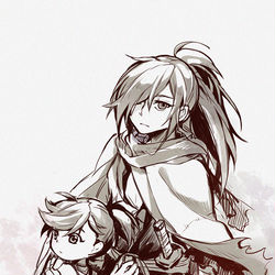 This is a pixiv picture whose title is どろろらくがき.