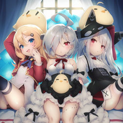 This is a pixiv picture whose title is 夜の女子会.
