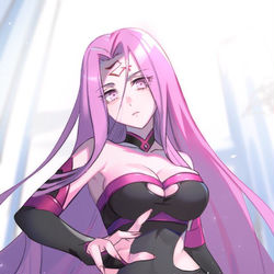 This is a pixiv picture whose title is ライダー.