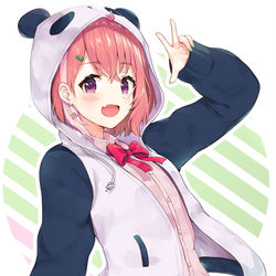 This is a pixiv picture whose title is おかえり笹木.