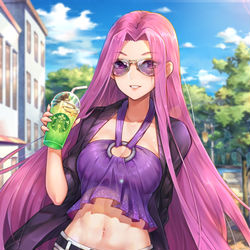 This is a pixiv picture whose title is 美杜莎.