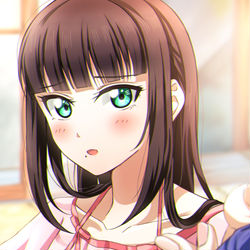 This is a pixiv picture whose title is あの…もう少しお話ししませんか…？.