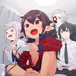 This is a pixiv picture whose title is 異世界デスゲームに転送されてつらい.