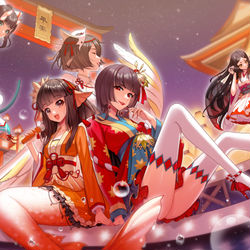 This is a pixiv picture whose title is 为崽而战.