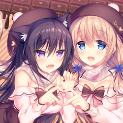 This is a pixiv picture whose title is だいすき.