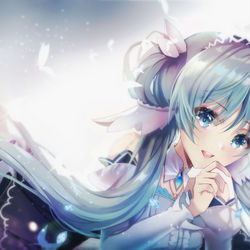 This is a pixiv picture whose title is 2019雪初音.