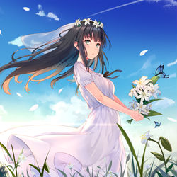 This is a pixiv picture whose title is FLOWERS.
