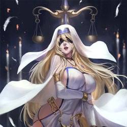 This is a pixiv picture whose title is 剣の乙女.