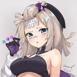 This is a pixiv picture whose title is ▼.