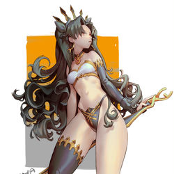 This is a pixiv picture whose title is イシュタル.