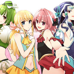 This is a pixiv picture whose title is プリズマ魔法少女.