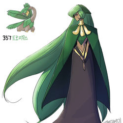 This is a pixiv picture whose title is 357.トロピウス.